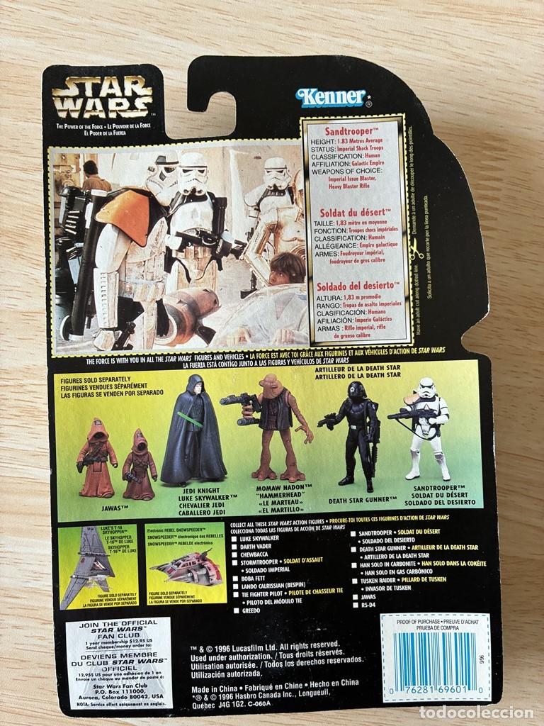 Figuras y mu&ntilde;ecos Star Wars: STAR WARS EL PODER DE LA FUERZA SANDTROOPER - Foto 2