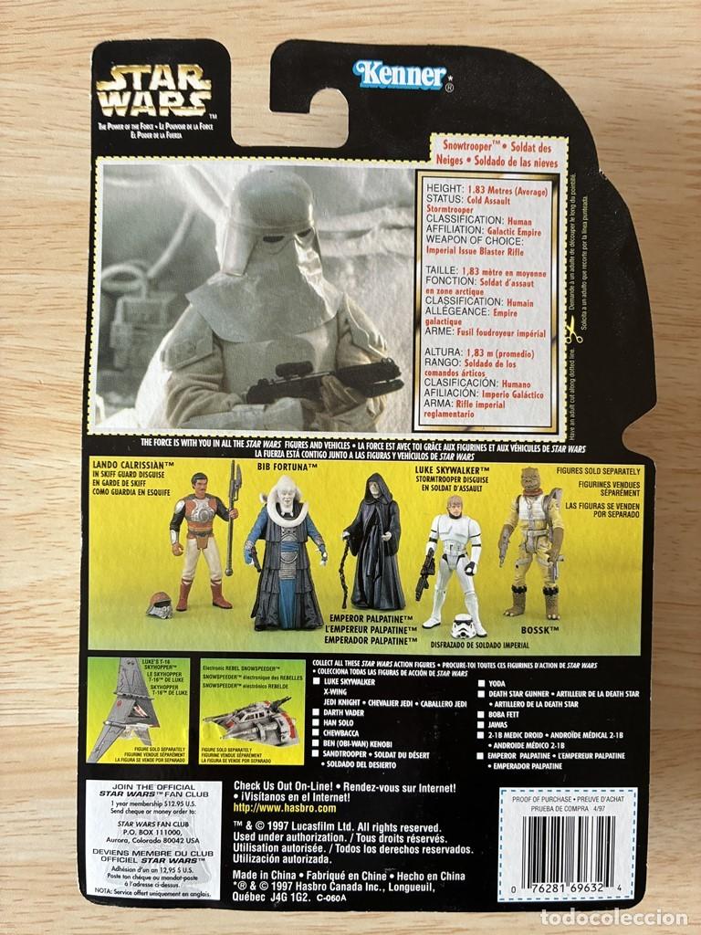 Figuras y mu&ntilde;ecos Star Wars: STAR WARS EL PODER DE LA FUERZA SNOWTROOPER - Foto 2