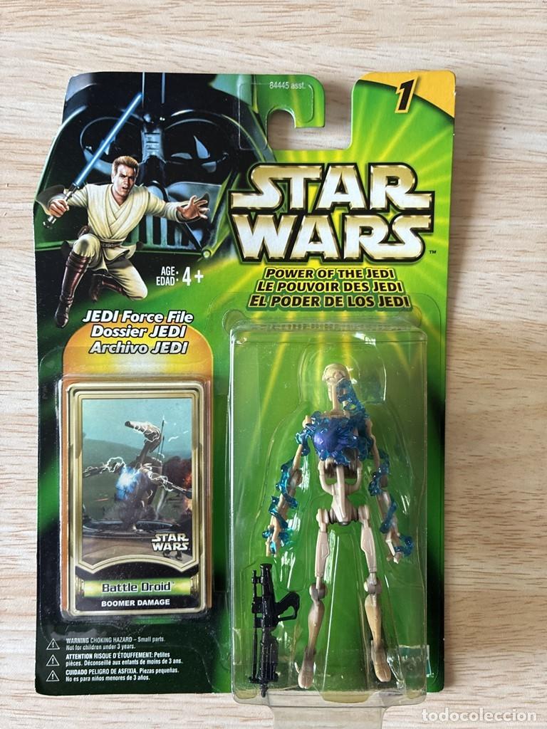 Figuras y mu&ntilde;ecos Star Wars: STAR WARS EL PODER DE LOS JEDI BATTLE DROID (Boomer Damage) - Foto 1