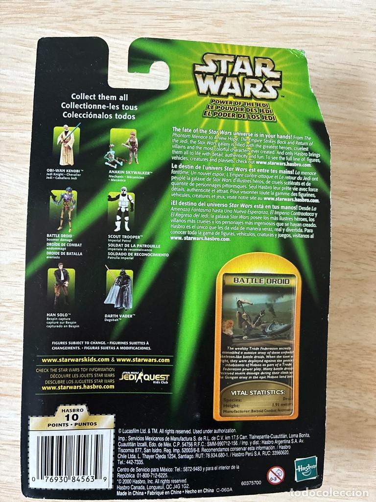 Figuras y mu&ntilde;ecos Star Wars: STAR WARS EL PODER DE LOS JEDI BATTLE DROID (Boomer Damage) - Foto 2