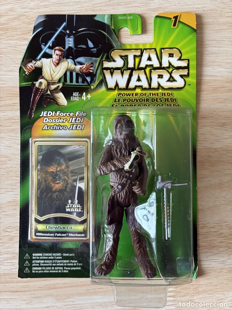 Figuras y mu&ntilde;ecos Star Wars: STAR WARS EL PODER DE LOS JEDI CHEWBACCA (Millennium Falcon Mechanic) - Foto 1