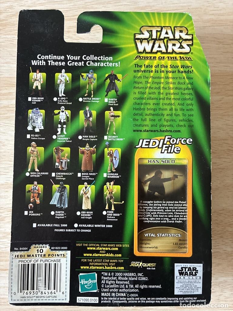 Figuras y mu&ntilde;ecos Star Wars: STAR WARS EL PODER DE LOS JEDI HAN SOLO (Bespin Capture) - Foto 2