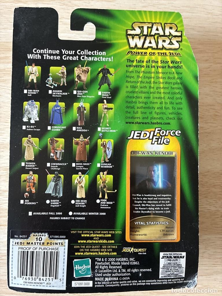 Figuras y mu&ntilde;ecos Star Wars: STAR WARS EL PODER DE LOS JEDI OBI-WAN KENOBI (Jedi) - Foto 2