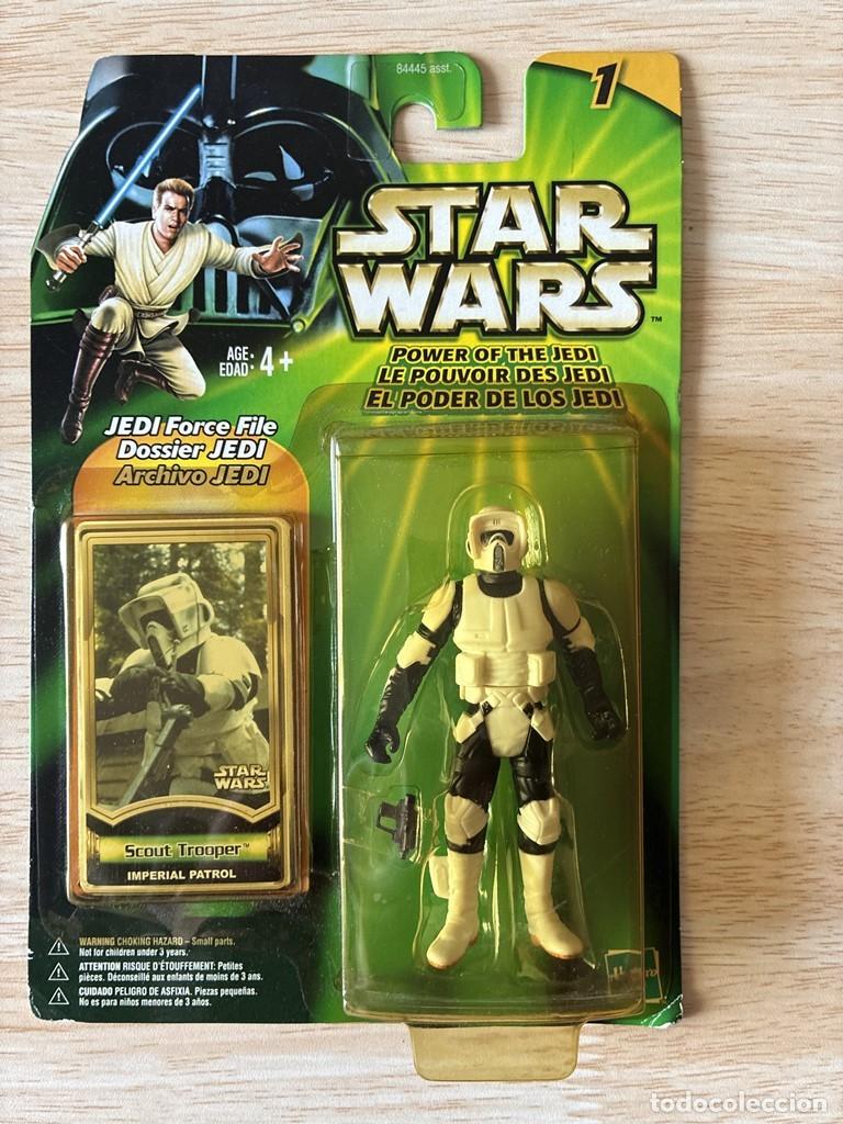 Figuras y mu&ntilde;ecos Star Wars: STAR WARS EL PODER DE LOS JEDI SCOUT TROOPER (Imperial Patrol) - Foto 1
