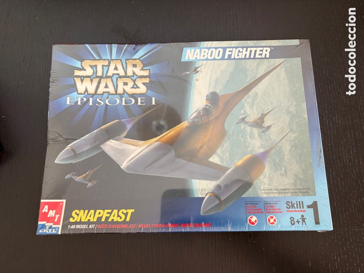 Figuras y Mu&ntilde;ecos Star Wars: STAR WARS EPISODE 1 NABOO FIGHTER&trade; SNAPFAST amt ERTL