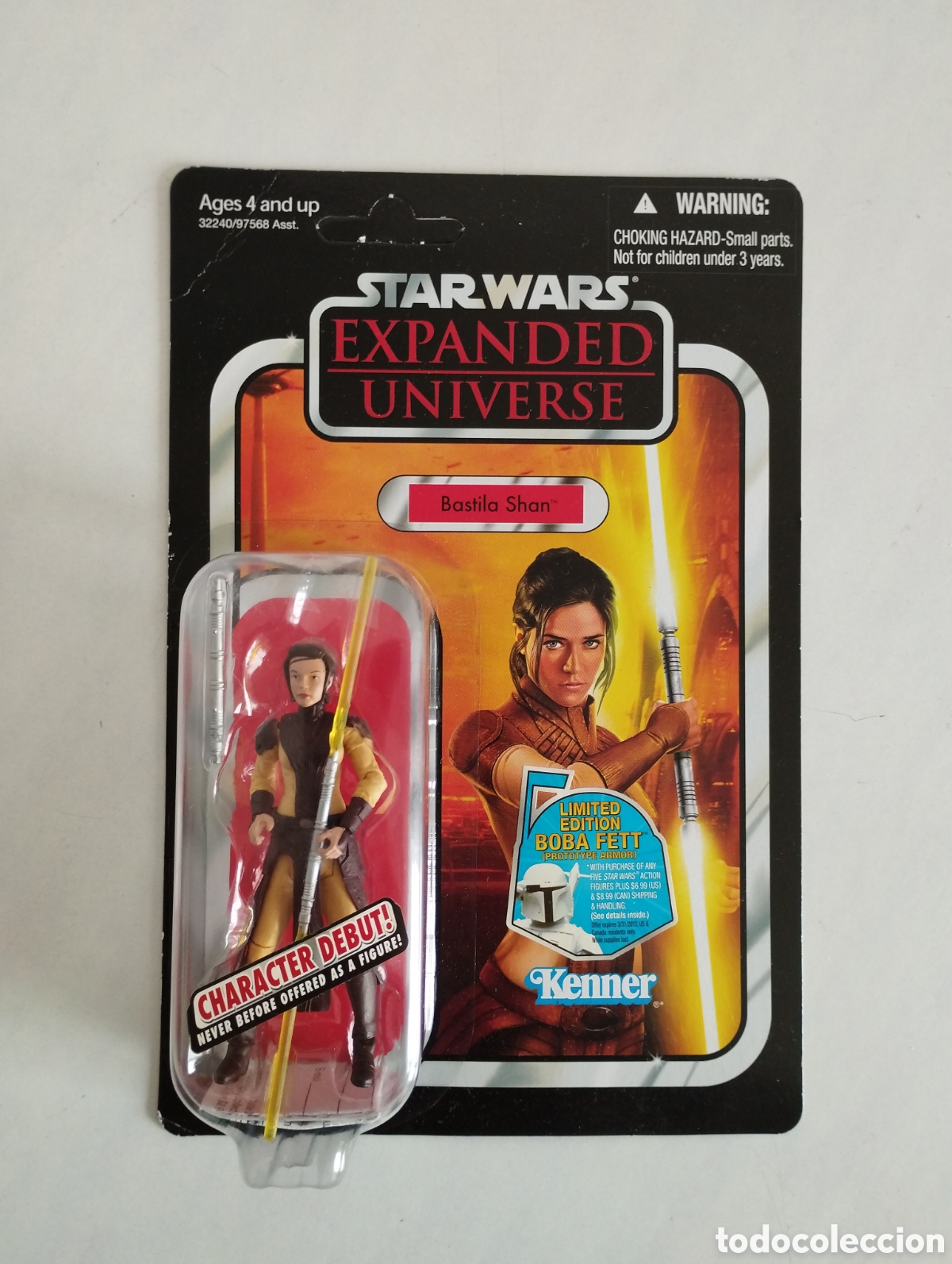 Figuras y Mu&ntilde;ecos Star Wars: STAR WARS BASTILA SHAN EXPANDED UNIVERSE THE VINTAGE COLLECTION BLISTER SIN ABRIR KENNER