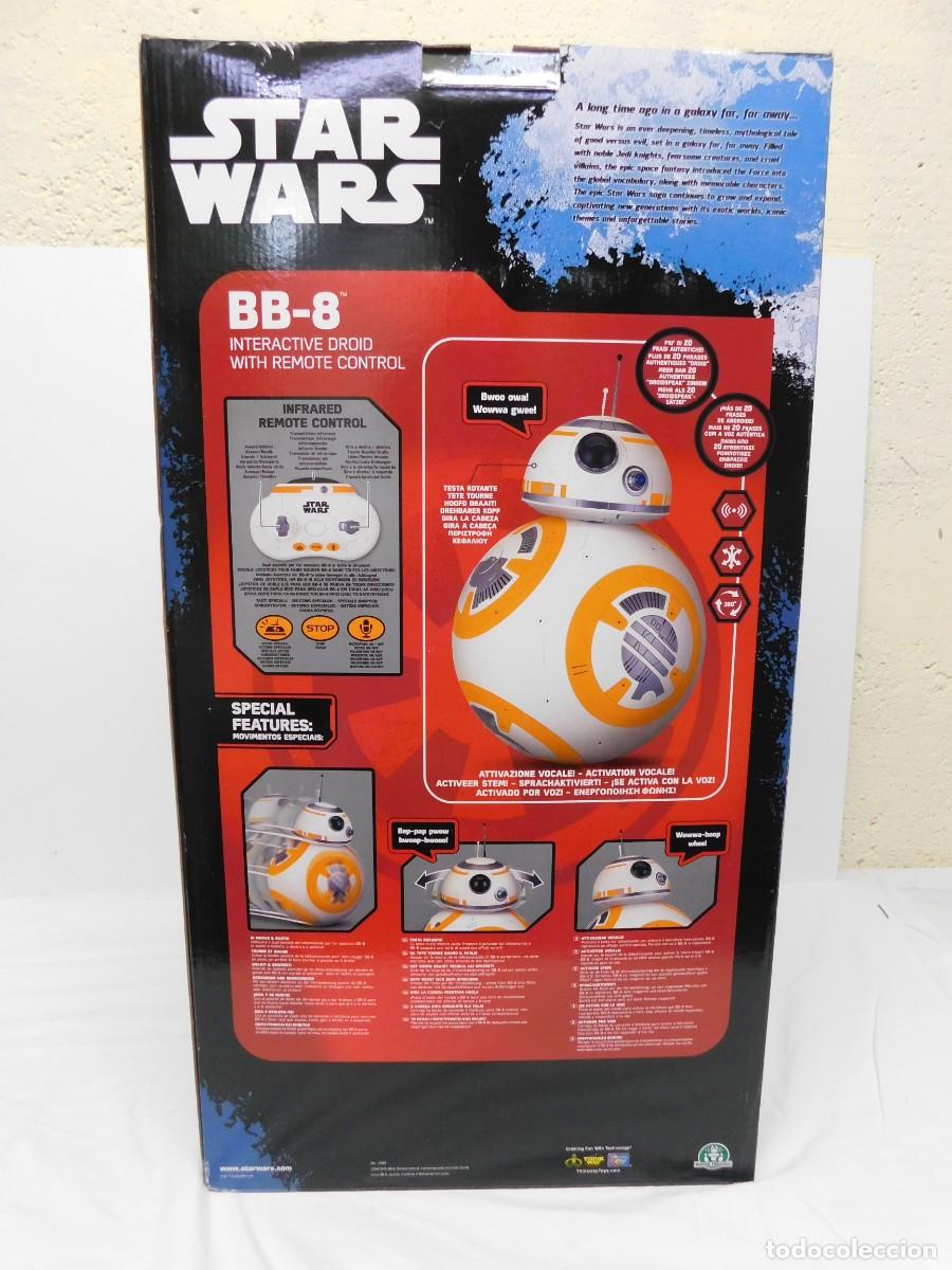 Figuras y mu&ntilde;ecos Star Wars: STAR WARS - BB-8 INTERACTIVO - CONTROL REMOTO - Foto 4
