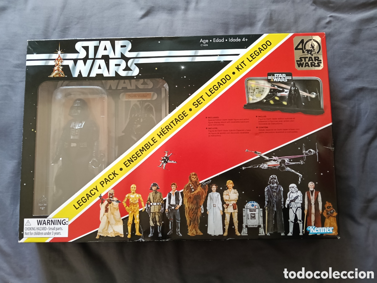 Figuras y mu&ntilde;ecos Star Wars: Star Wars 40 Aniversario Darth Vader con protector - Foto 10