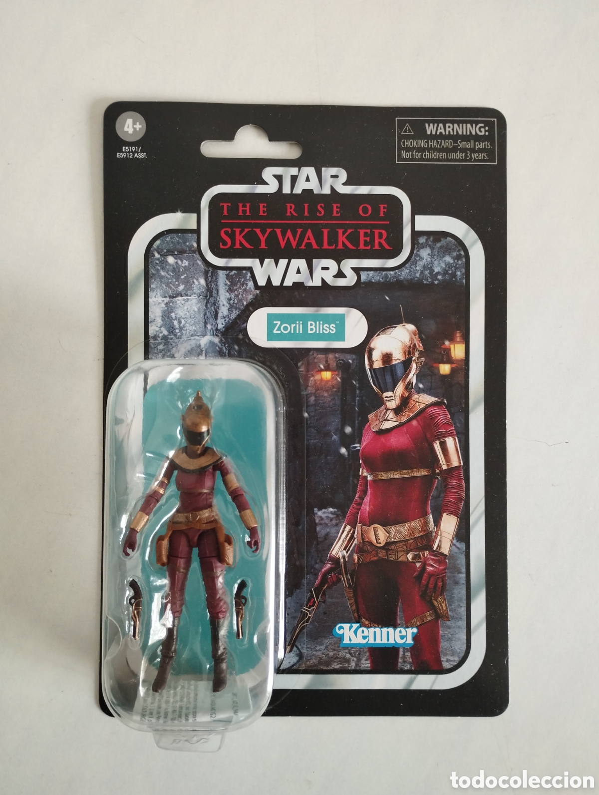 Figuras y Mu&ntilde;ecos Star Wars: STAR WARS ZORII BLISS THE RISE OF SKYWALKER THE VINTAGE COLLECTION BLISTER SIN ABRIR KENNER