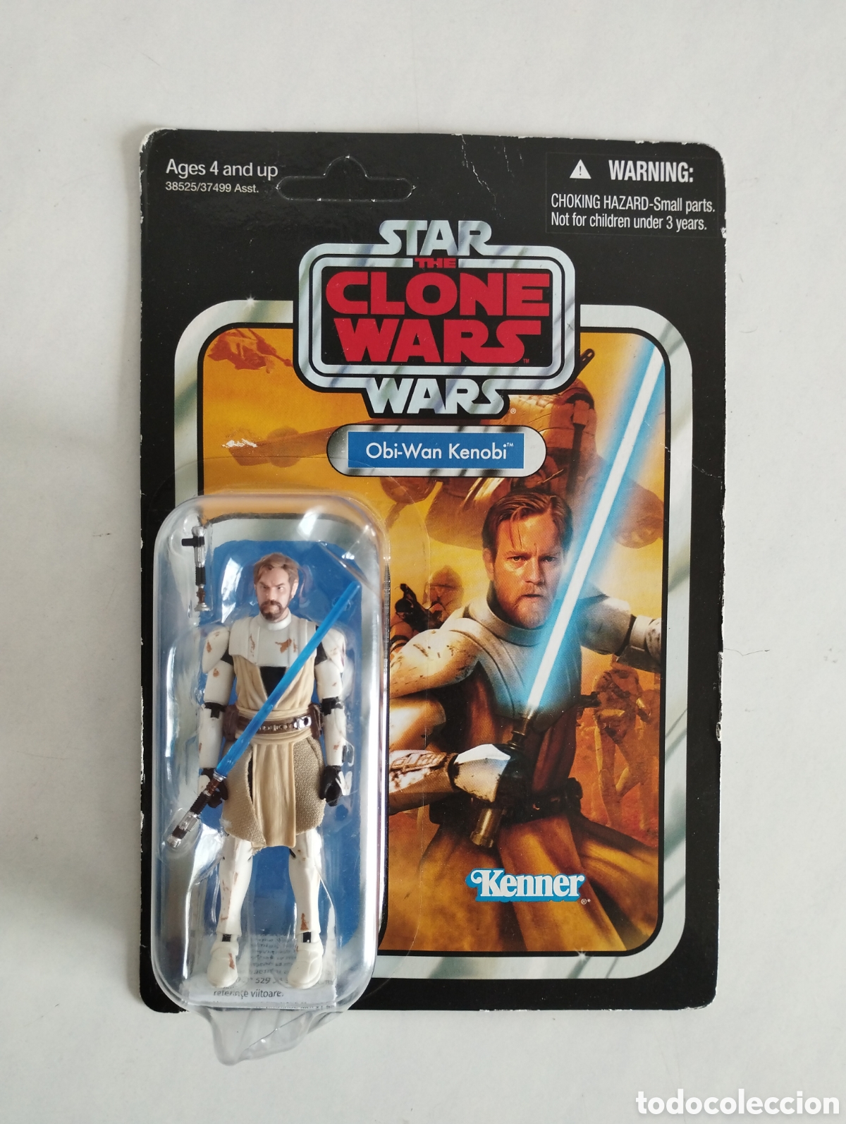 Figuras y Mu&ntilde;ecos Star Wars: STAR WARS OBI-WAN KENOBI THE CLONE WARS THE VINTAGE COLLECTION BLISTER SIN ABRIR KENNER