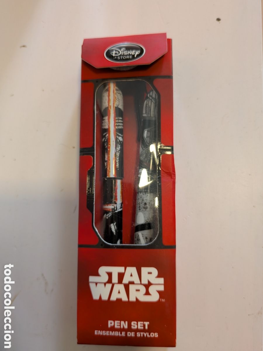 Figuras y Mu&ntilde;ecos Star Wars: de Escritura Star Wars - Bol&iacute;grafos de Colecci&oacute;n Oficial Disney Store - Nuevo
