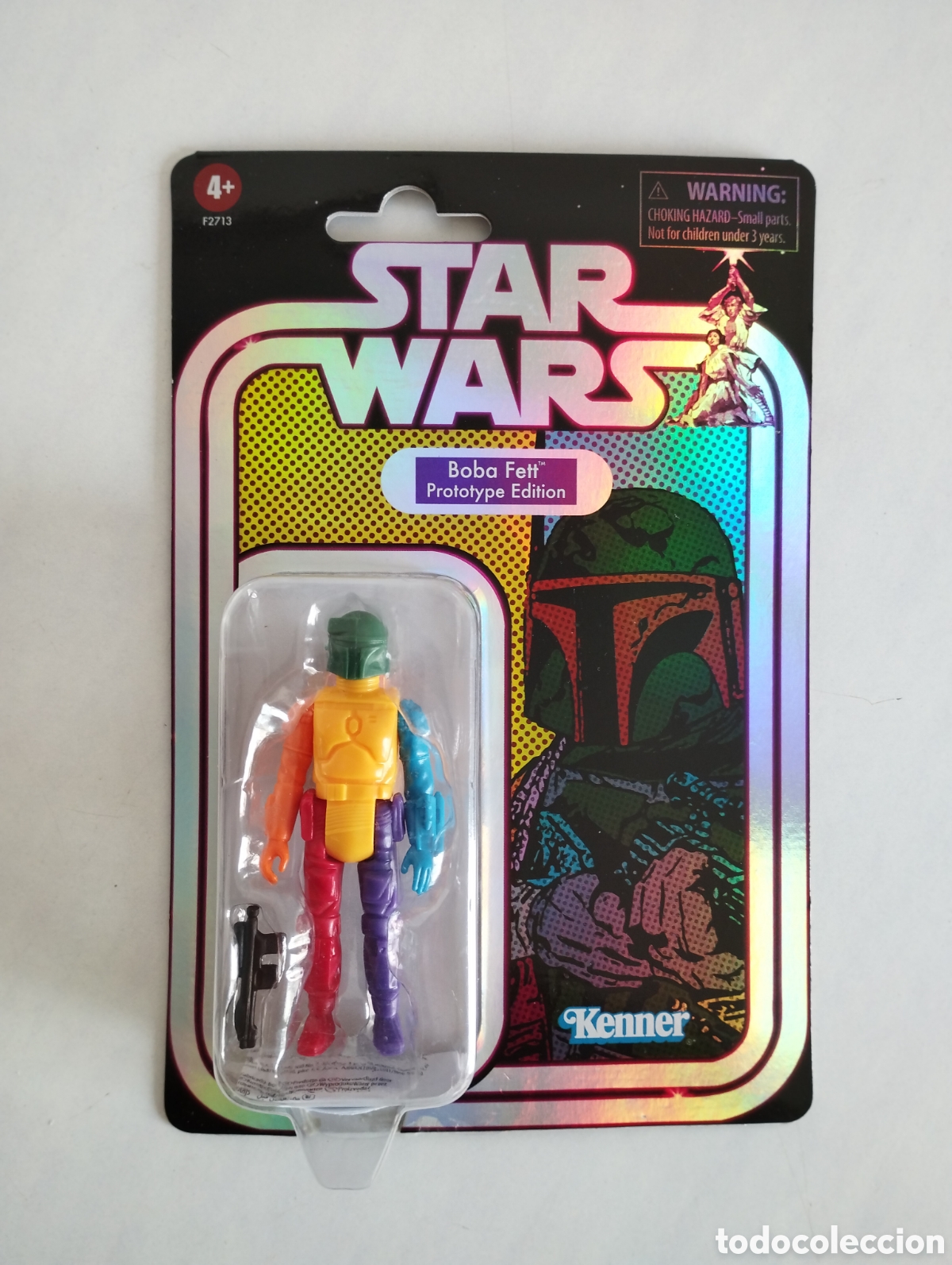 Figuras y Mu&ntilde;ecos Star Wars: STAR WARS BOBA FETT PROTOTYPE EDITION RETRO COLLECTION BLISTER SIN ABRIR KENNER