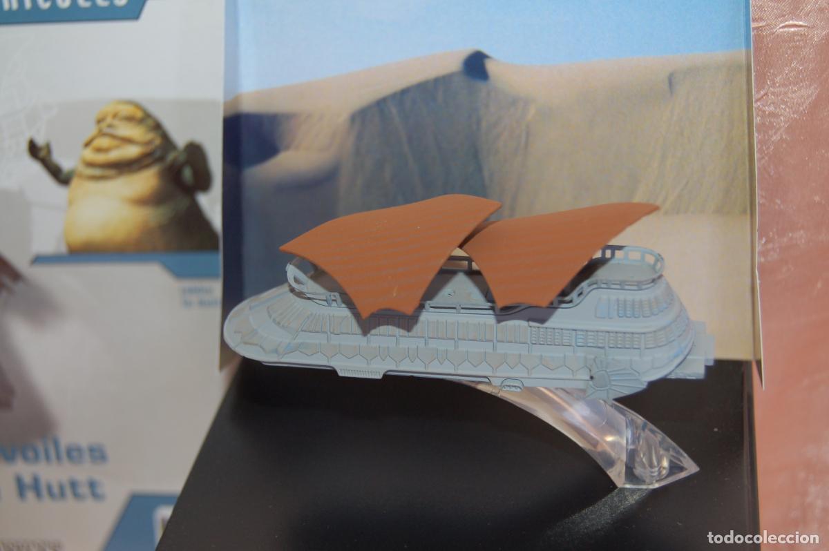 Figuras y Mu&ntilde;ecos Star Wars: Nave star wars barcaza Jabba el Hutt de ediciones atlas