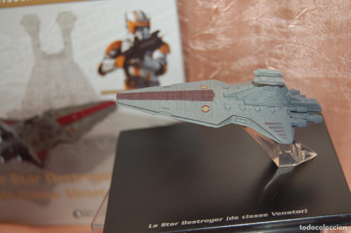 Figuras y Mu&ntilde;ecos Star Wars: Nave Star Wars Star Destroyer clase Venator de ediciones atlas