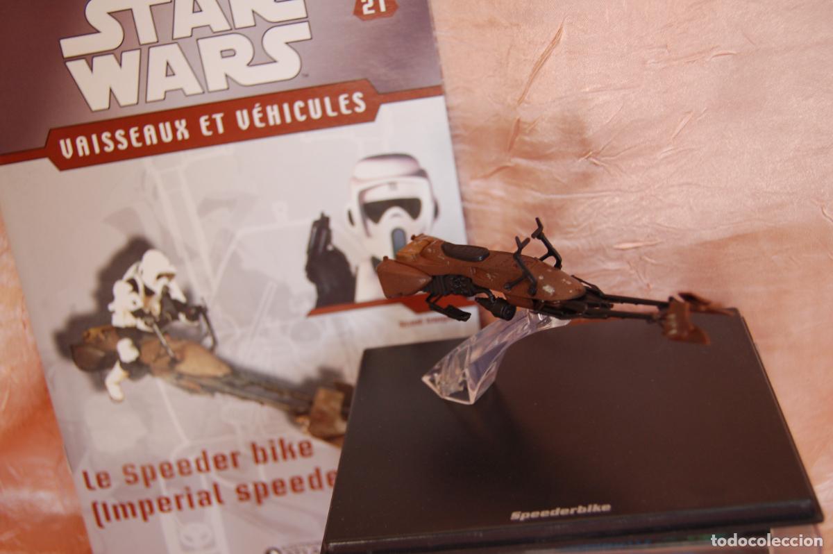 Figuras y Mu&ntilde;ecos Star Wars: Nave Star Wars SPEEDERBIKE de ediciones atlas
