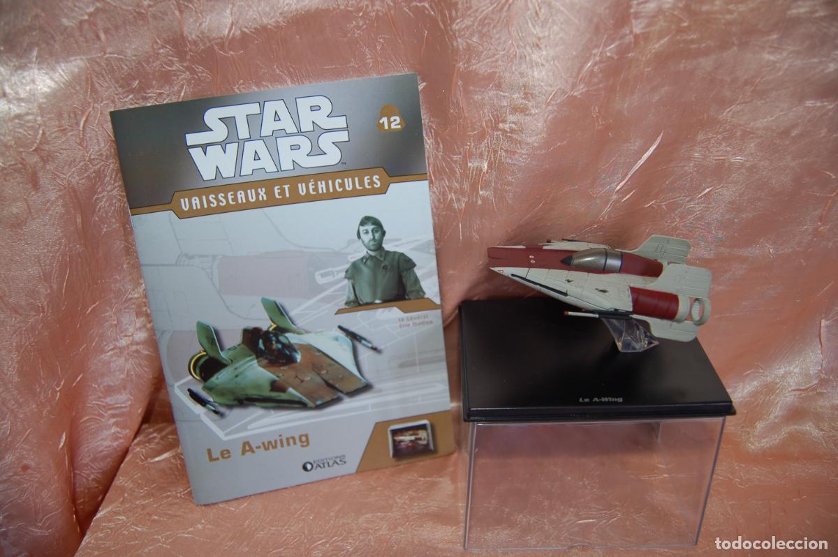 Figuras y mu&ntilde;ecos Star Wars: Nave Star Wars A-WING de ediciones atlas - Foto 2