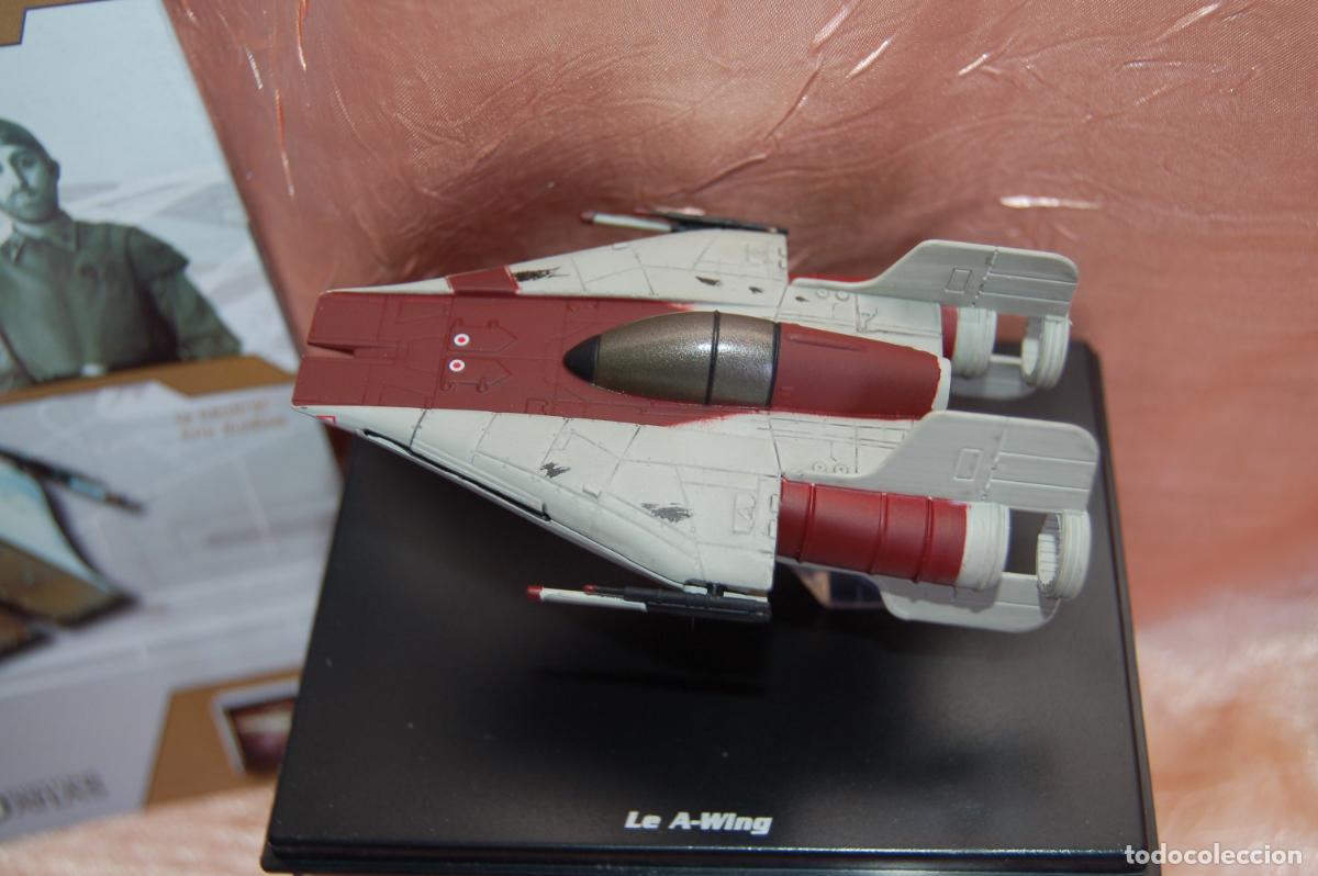 Figuras y mu&ntilde;ecos Star Wars: Nave Star Wars A-WING de ediciones atlas - Foto 3