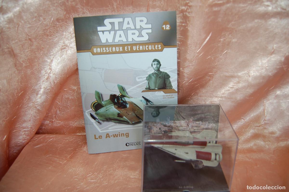 Figuras y mu&ntilde;ecos Star Wars: Nave Star Wars A-WING de ediciones atlas - Foto 4