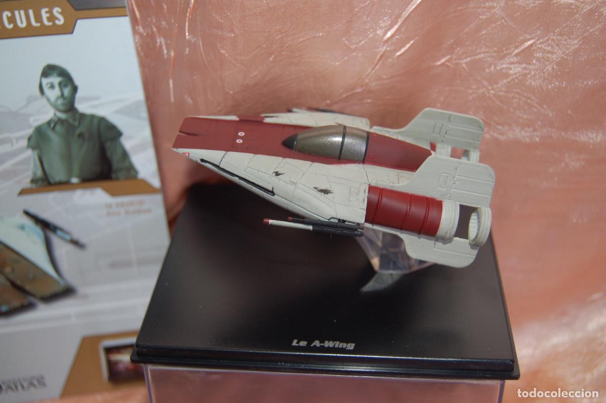 Figuras y mu&ntilde;ecos Star Wars: Nave Star Wars A-WING de ediciones atlas - Foto 1
