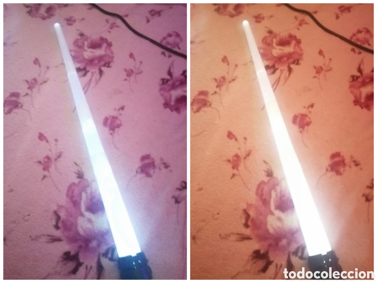 Figuras y mu&ntilde;ecos Star Wars: Espada l&aacute;ser LED Star Wars luz y sonidos - Foto 2