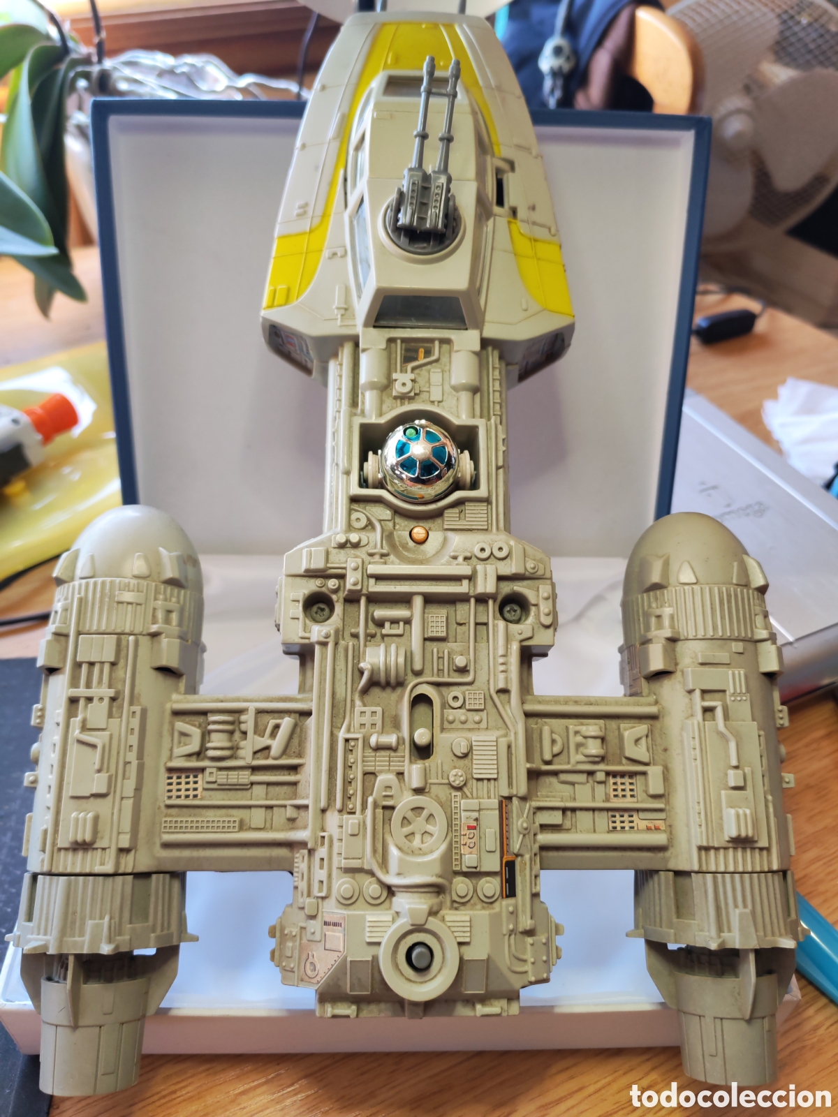 Figuras y Mu&ntilde;ecos Star Wars: STAR WARS. Vehiculo Y-Wing Fighter. Linea vintage Kenner. 1983.