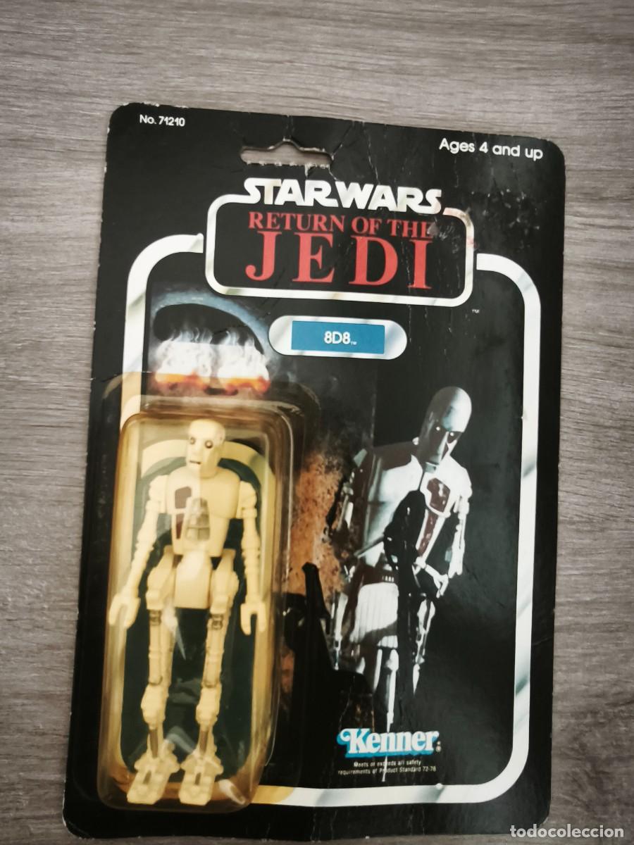 Figuras y Mu&ntilde;ecos Star Wars: Figura Star Wars Kenner 3,75&rdquo;8D8 1983, Return of the Jedi, sin abrir