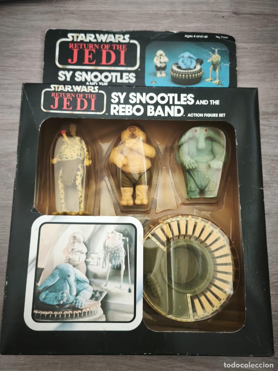 Figuras y Mu&ntilde;ecos Star Wars: Set figuras Star Wars Kenner 3,75&rdquo; Sy Snootles and the Rebo Band 1983, Return of the Jedi, abierto s