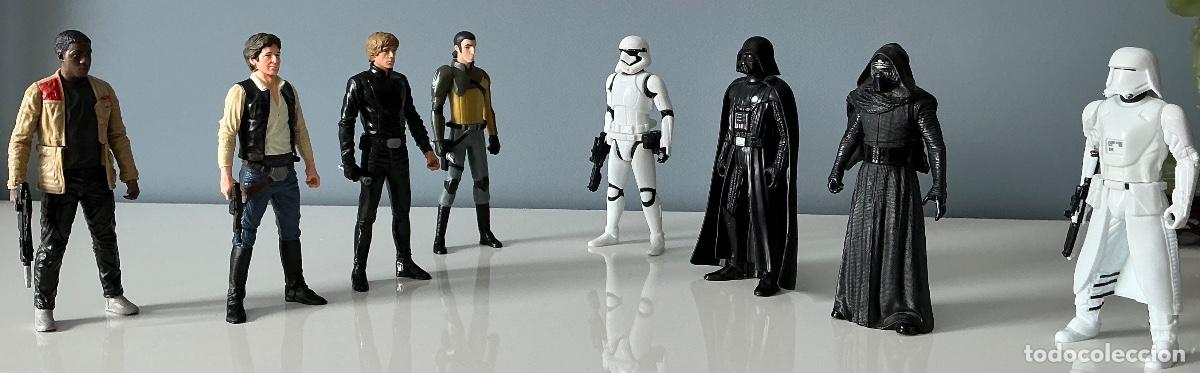 Figuras y Mu&ntilde;ecos Star Wars: Lote 8 Figuras STAR WARS - The Black Series (Hasbro) 15 cm - Muy buen estado