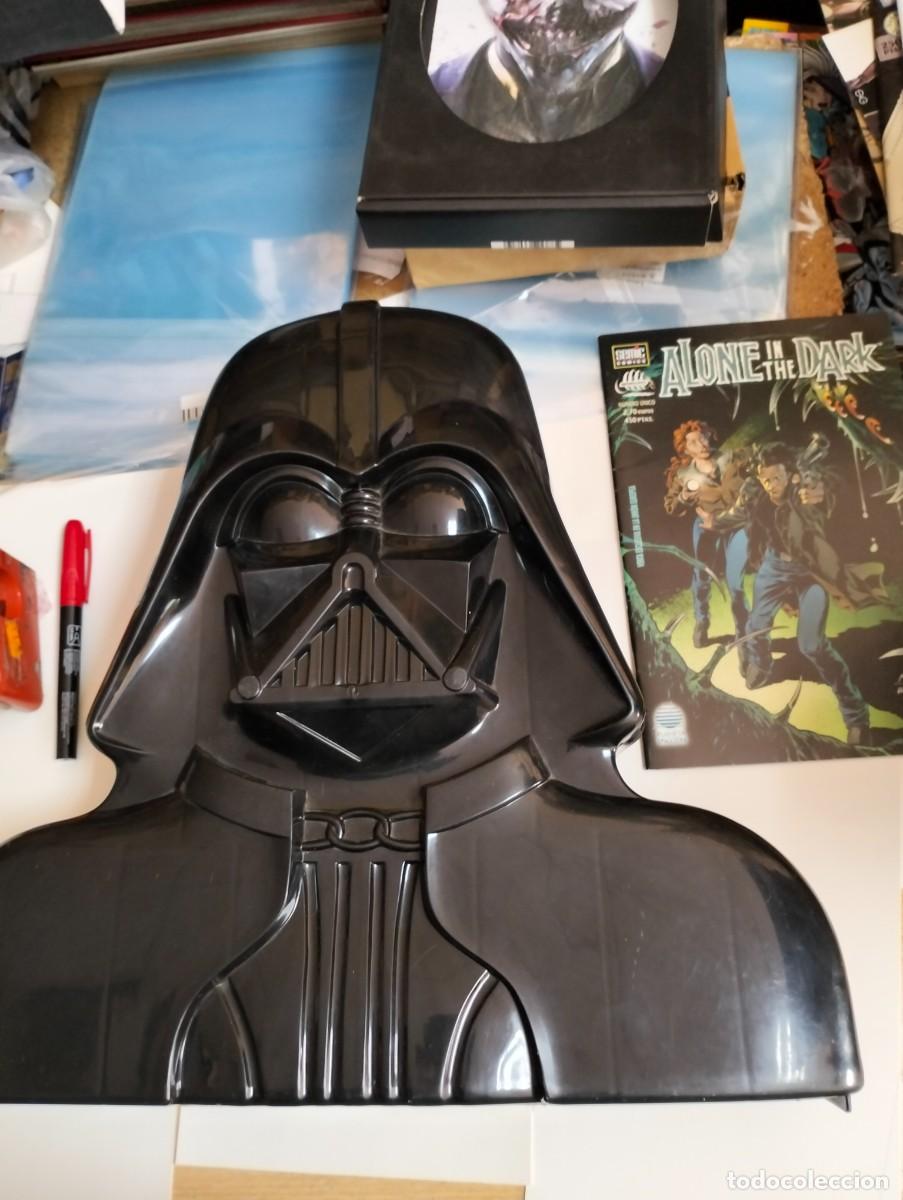 Figuras y Mu&ntilde;ecos Star Wars: MALETIN de DARTH VADER (principios de los 80,s ) CON 31 FIGURAS vintage.MIRAR DESCRIPCI&Oacute;N + FOTOS.