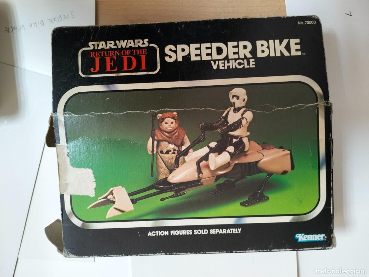Figuras y Mu&ntilde;ecos Star Wars: STAR WARS : SPEEDER BIKE VEHICLE ( KENNER 1983 ) vintage...MIRAR DESCRIPCI&Oacute;N + FOTOS.