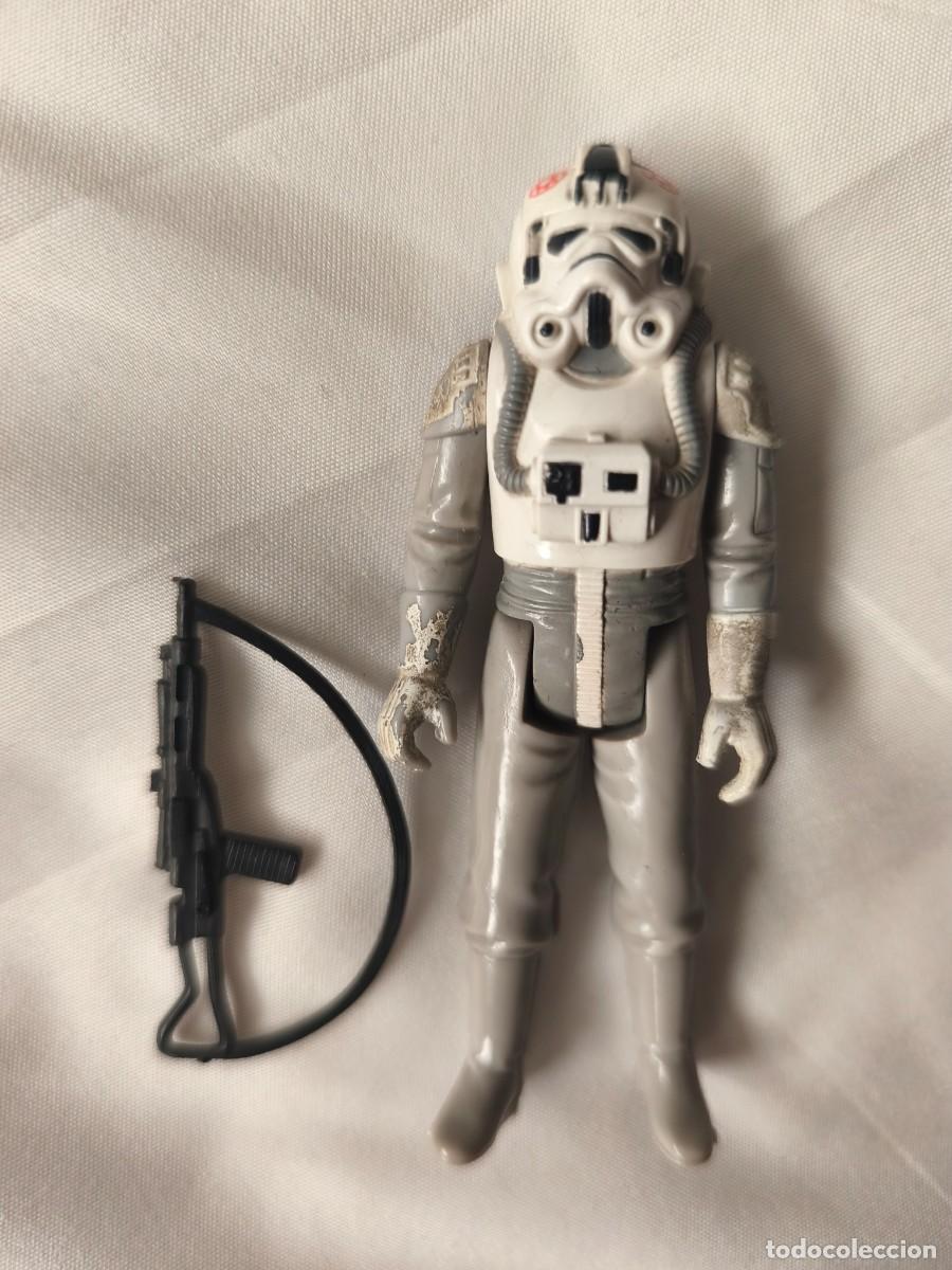 Figuras y Mu&ntilde;ecos Star Wars: STAR WARS. AT-AT. Driver de la linea vintage con arma .made in LFL 1980. Kenner. Lucasfilm