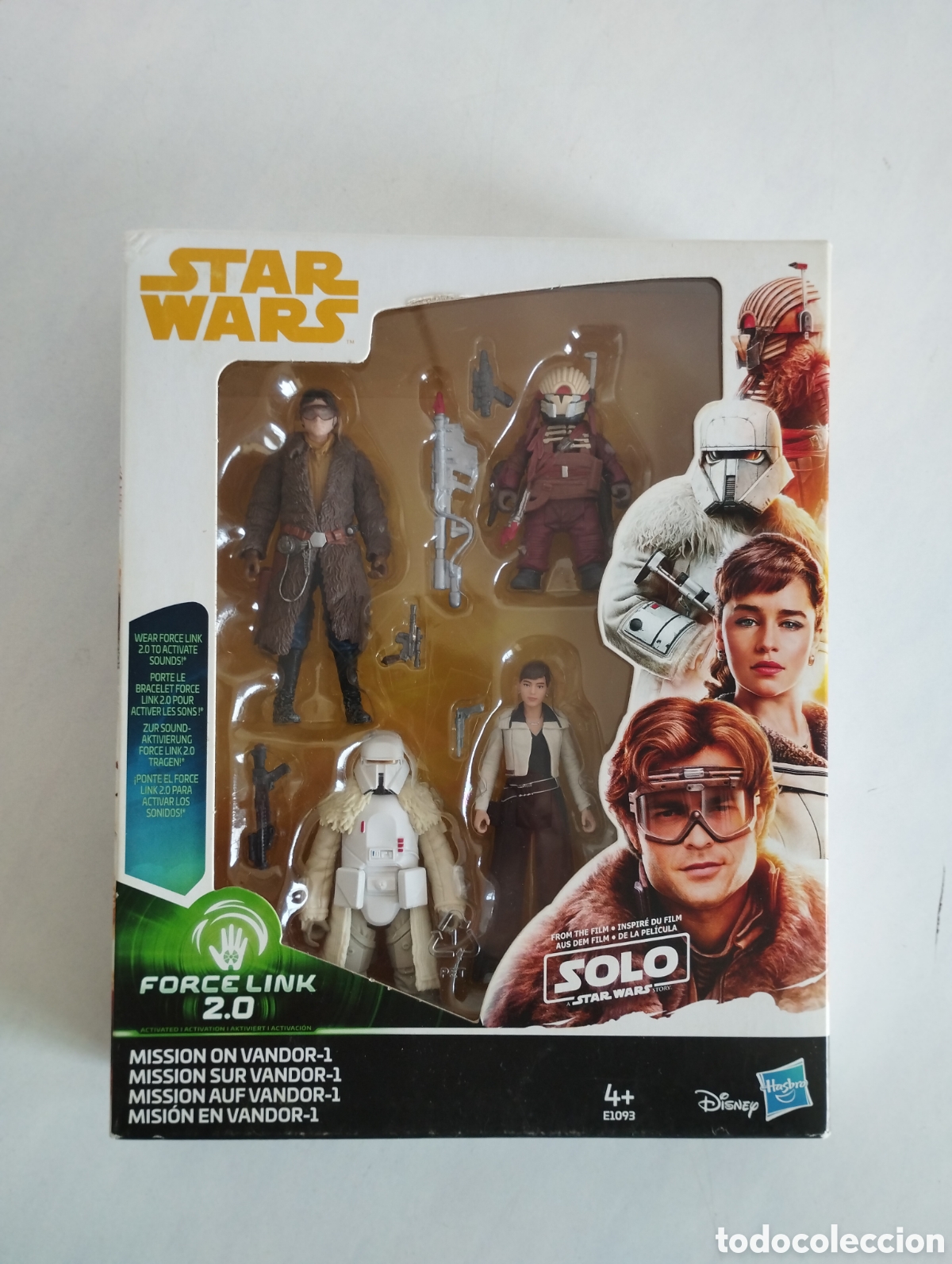 Figuras y Mu&ntilde;ecos Star Wars: STAR WARS SOLO MISSION ON VANDOR-1 FORCE LINK 2.0 BLISTER SIN ABRIR HASBRO