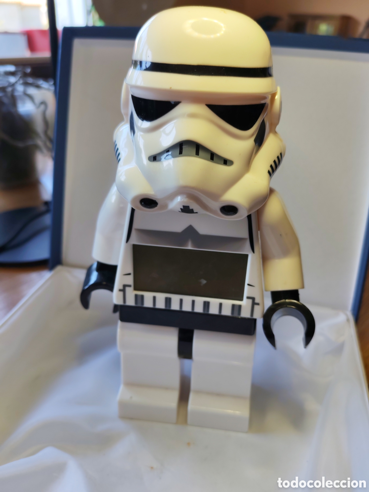 Figuras y Mu&ntilde;ecos Star Wars: STAR WARS. Reloj despertador Lego Star wars stormtrooper. 25 cm.