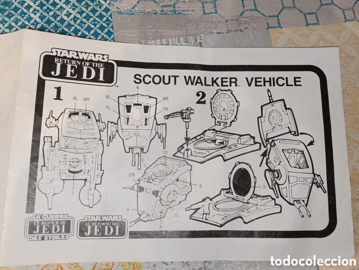 Figuras y Mu&ntilde;ecos Star Wars: star wars pbp instrucciones