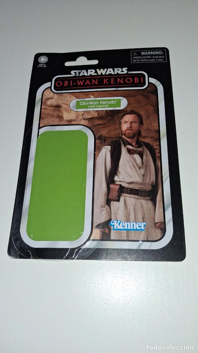 Figuras y Mu&ntilde;ecos Star Wars: CARDBACK Obi-Wan Kenobi (Jedi Legend). THE VINTAGE COLLECTION. TVC. STAR WARS