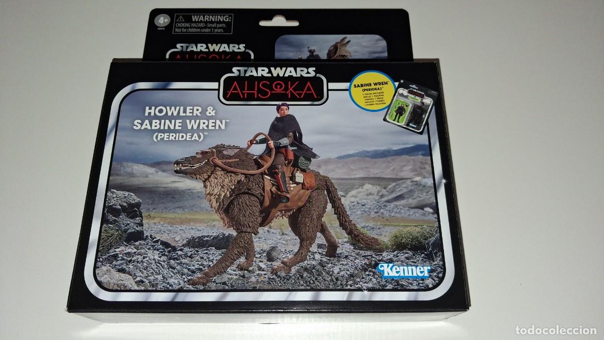 Figuras y Mu&ntilde;ecos Star Wars: CARDBACK DELUXE Howler with Sabine Ren Peridea (Ahsoka). THE VINTAGE COLLECTION. TVC. STAR WARS
