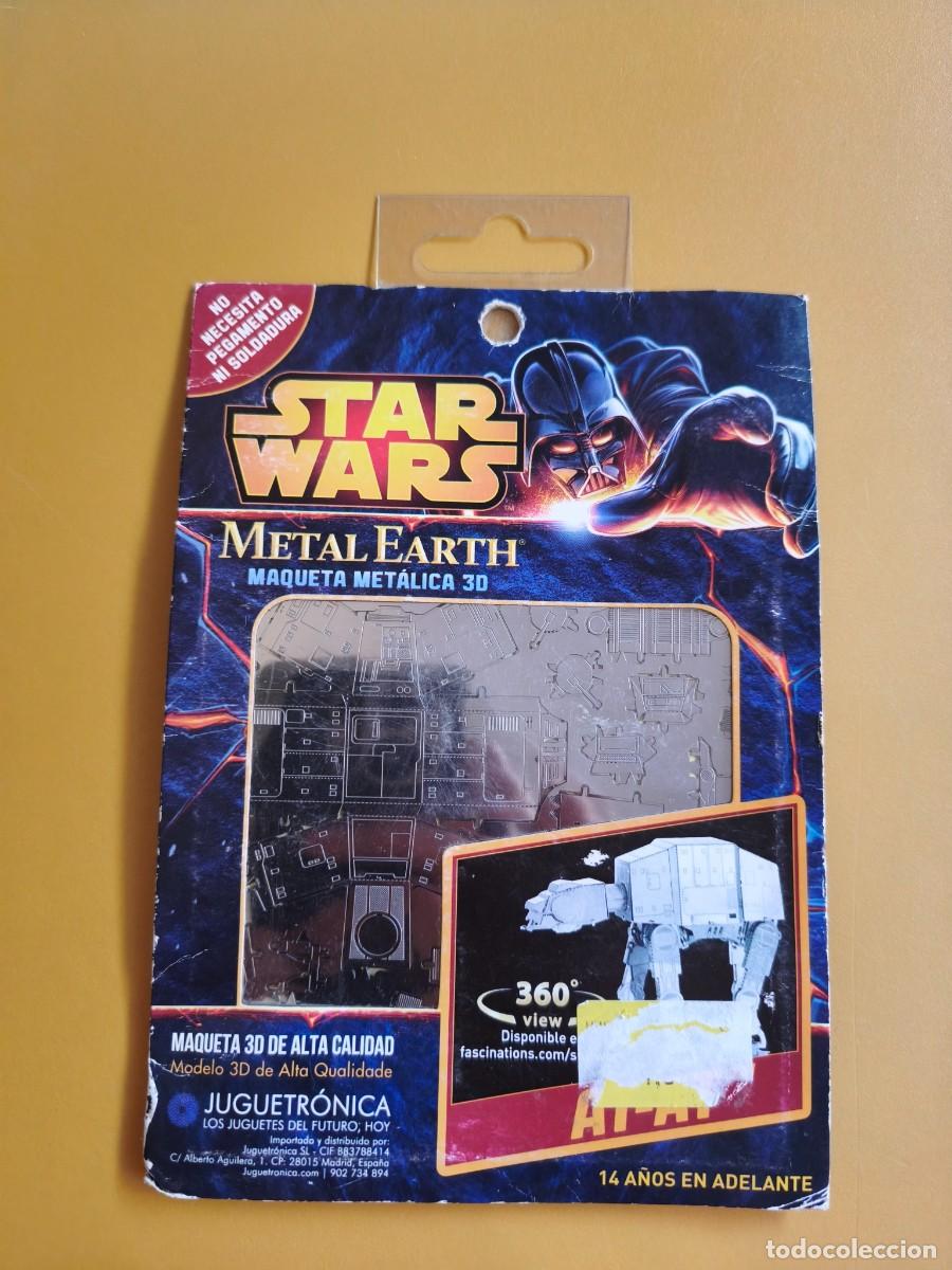 Figuras y Mu&ntilde;ecos Star Wars: star wars, AT-AT maqueta metalica 3D, lucasfilm