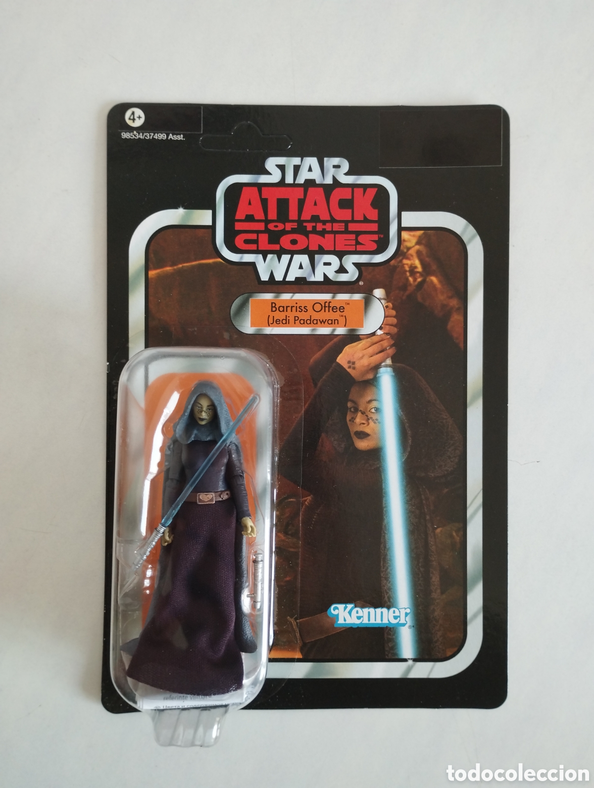 Figuras y Mu&ntilde;ecos Star Wars: STAR WARS BARRISS OFFEE ATTACK OF THE CLONES THE VINTAGE COLLECTION BLISTER SIN ABRIR KENNER