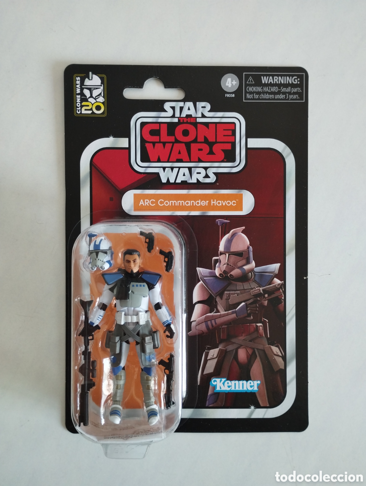 Figuras y Mu&ntilde;ecos Star Wars: STAR WARS ARC COMMANDER HAVOC THE CLONE WARS THE VINTAGE COLLECTION BLISTER SIN ABRIR KENNER