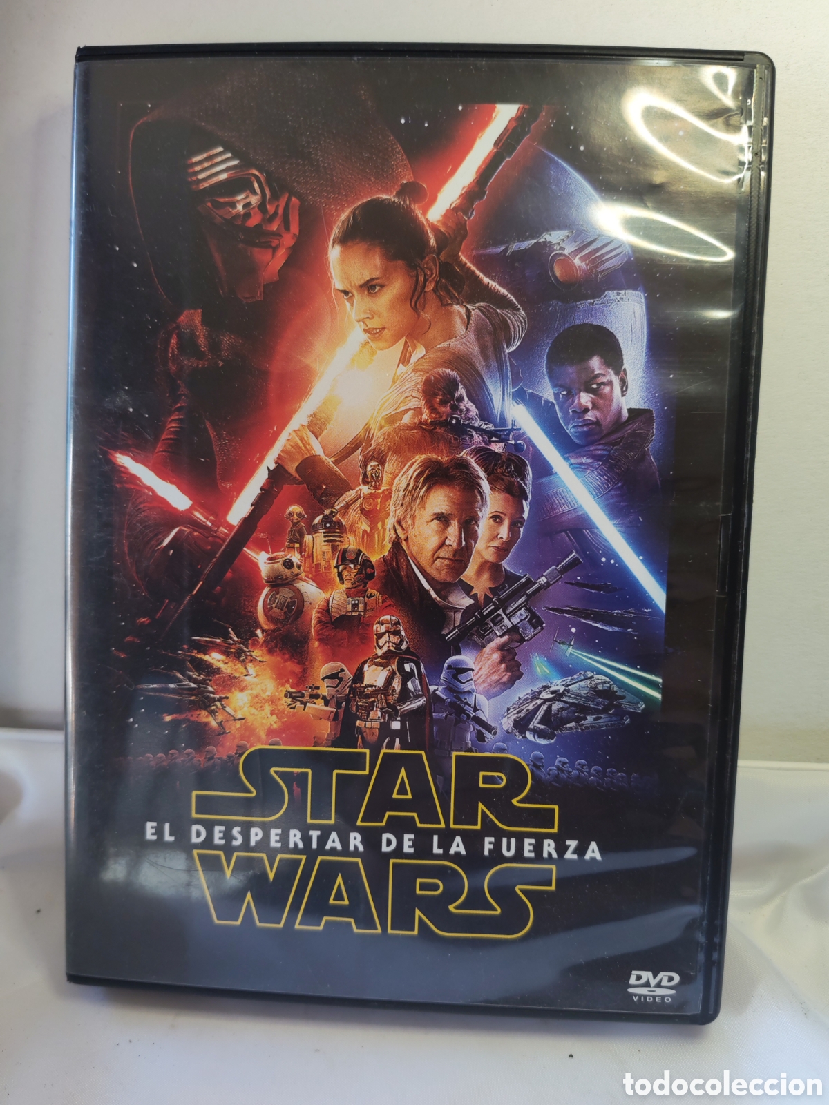 Figuras y Mu&ntilde;ecos Star Wars: STAR WARS. DVD Pelicula eL DESPERTAR DE LA FUERZA. (Episodio VII) 2016.