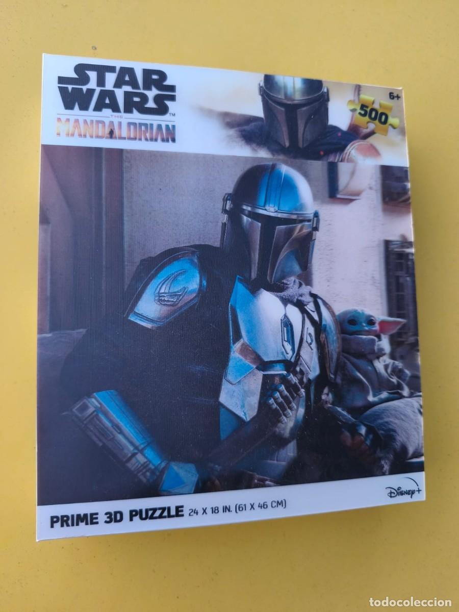 Figuras y Mu&ntilde;ecos Star Wars: Star Wars. rompecabezas 3D lenticular de Star Wars: The Mandalorian.