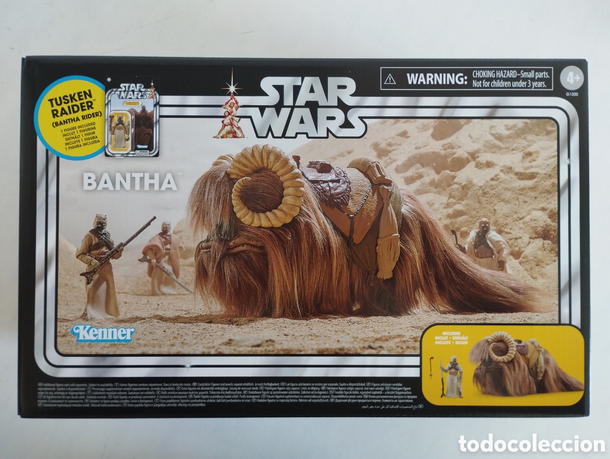 Figuras y Mu&ntilde;ecos Star Wars: STAR WARS BANTHA + TUSKEN RAIDER (BANTHA RIDER) THE VINTAGE COLLECTION CAJA SIN ABRIR KENNER