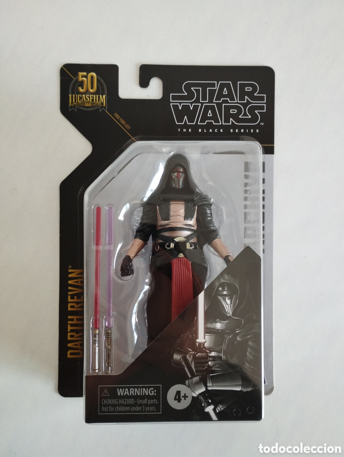 Figuras y Mu&ntilde;ecos Star Wars: STAR WARS DARTH REVAN THE BLACK SERIES ARCHIVE BLISTER SIN ABRIR HASBRO