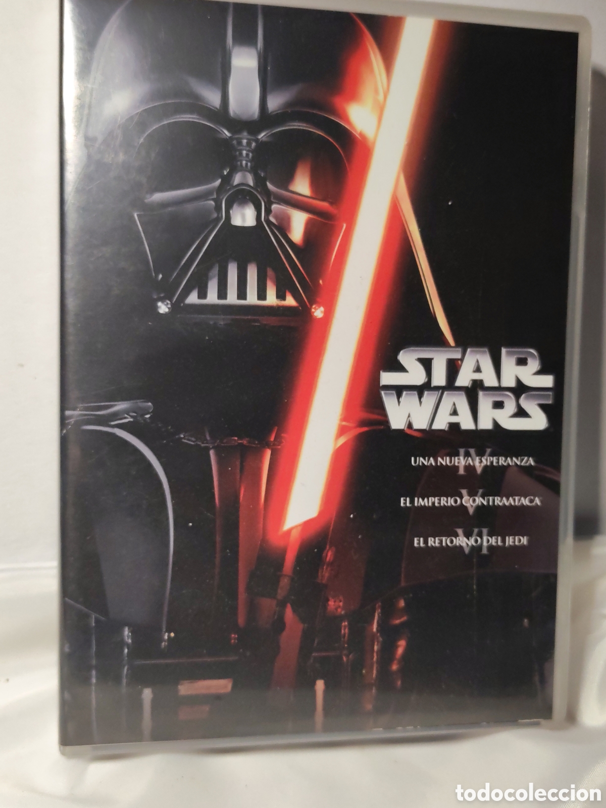 Figuras y Mu&ntilde;ecos Star Wars: STAR WARS. Coleccion en DVD trilogia Original de Star Wars.