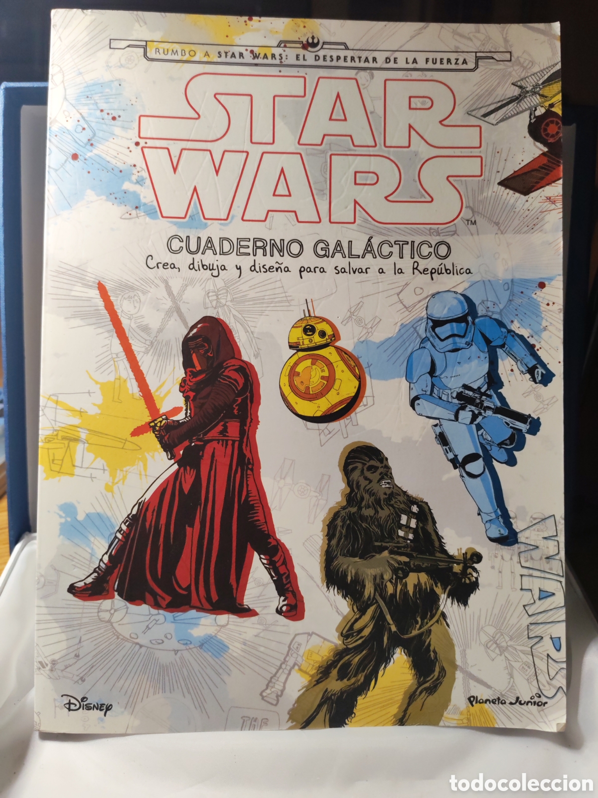 Figuras y Mu&ntilde;ecos Star Wars: Star Wars &rdquo;Cuaderno galactico&rdquo;. Planeta Junior. 2016