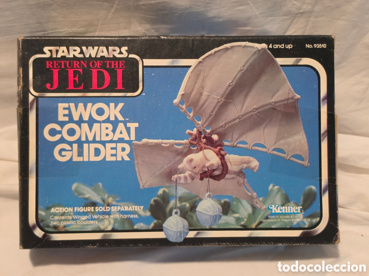 Figuras y Mu&ntilde;ecos Star Wars: STAR WARS. RETURN OF THE JEDI. EWOK COMBAT GLIDER. KENNER 1984. N&deg;93510.