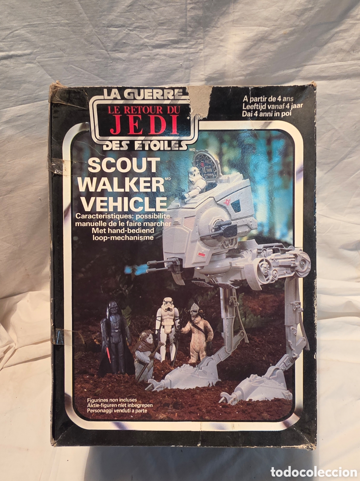 Figuras y Mu&ntilde;ecos Star Wars: STAR WARS. RETURN OF THE JEDI. SCOUT WALKER VEHICLE. LUCASFILM 1983. COMPLETO.