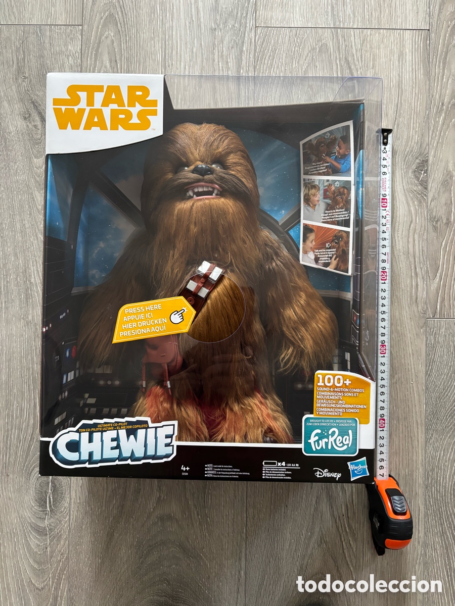 Figuras y Mu&ntilde;ecos Star Wars: Chewbacca FurReal Grande Star Wars NUEVO Caja Original
