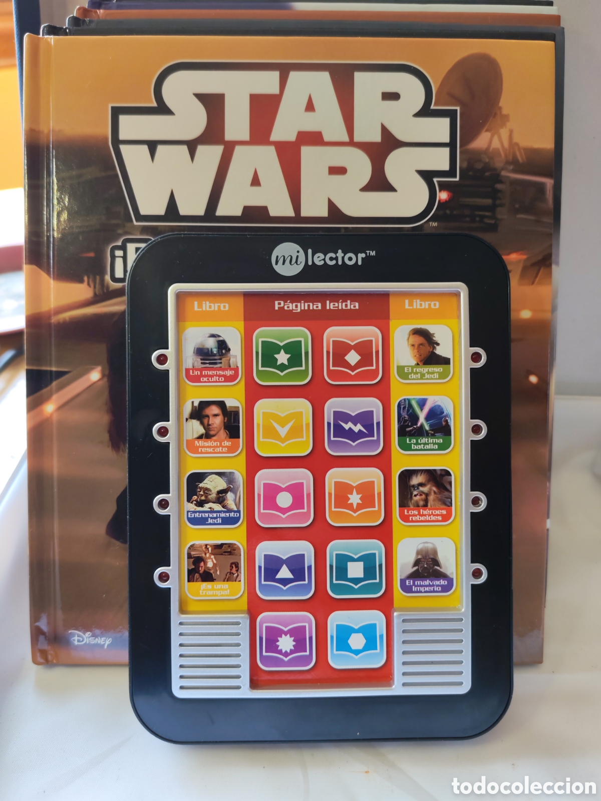 Figuras y Mu&ntilde;ecos Star Wars: Star Wars. Coleccion completa &rdquo;Mi lector magico&rdquo;. 8 libros tapa dura. 2016