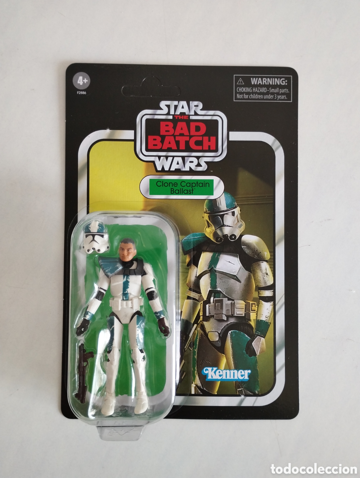 Figuras y Mu&ntilde;ecos Star Wars: STAR WARS CLONE CAPTAIN BALLAST THE BAD BATCH THE VINTAGE COLLECTION BLISTER SIN ABRIR KENNER